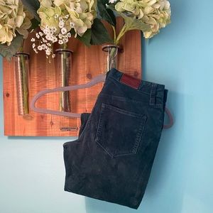 Hunter Green Corduroy 5 pocket Jeans Mid-rise 2 Petite